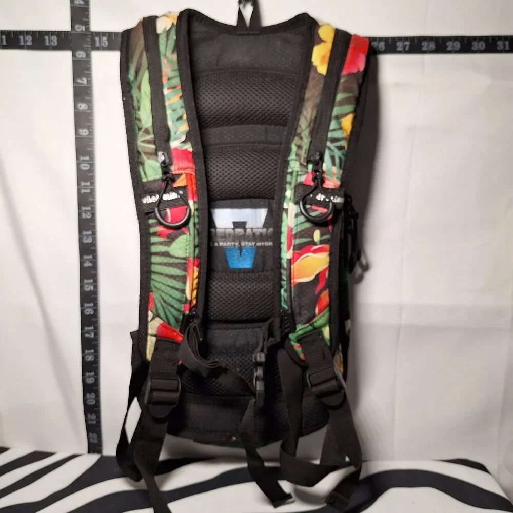 Vibedration Hydration Backpack w/o bladder - Tropical - Used